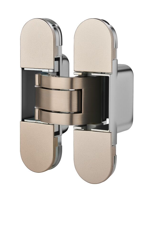 Петля скрытой установки VSTE 110*30-2.0-YL (матовый никель)