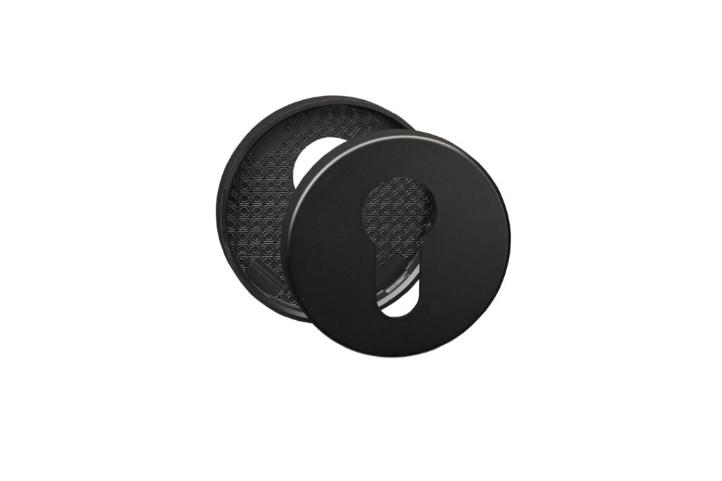 Накладка под цилиндр VSTE DPC-Round-SLIM-BL (черный)